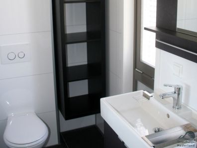 badkamer huisje aan zee Hoek van Holland